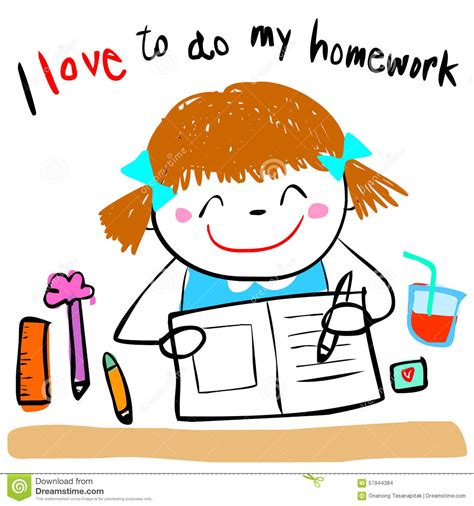 Do Your Homework Clipart - Clipart