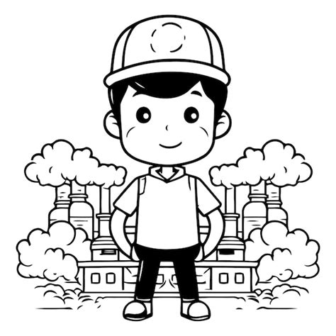 Factory Worker Cartoon 的图像结果