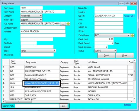 Party Master Help Guide
