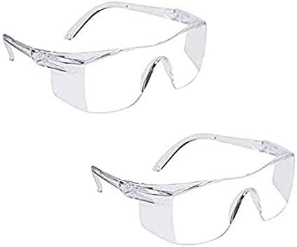 Ekon Clear Safety Glasses Eye Protection Goggles Personal Anti-fog ...