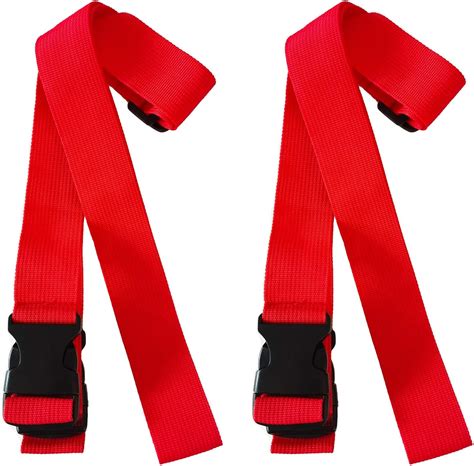 Buy Mamiko 2 Pack Red Wagon Straps for Collapsible Folding Outdoor ...