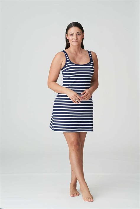Primadonna Swim NAYARIT Water Blue swimwear dress short | Rigby ...