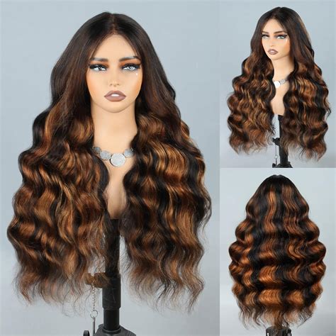 Amazon.com : 9x6 Glueless Wigs Human Hair Pre Plucked Pre Cut 210% ...