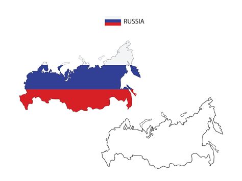 Map Of Russia With Cities Black And White