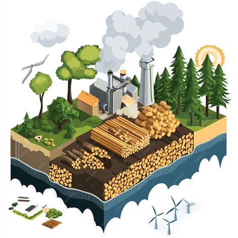 An infographic showing the environmental benefits of using biomass ...