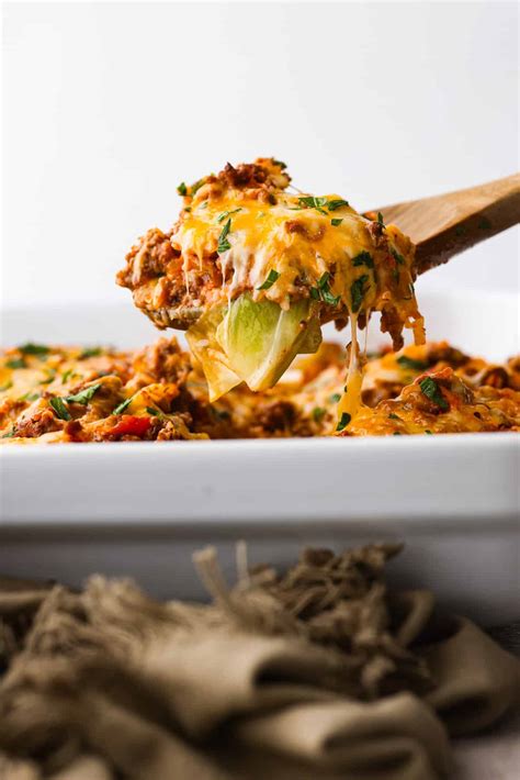 Layered Cabbage Roll Casserole Cabbage Roll Casserole Easy Recipe