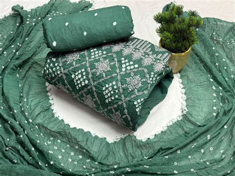 Buy Bandhani Dress Materials Online In India | Ethenika.com – Ethenika.com