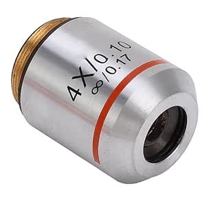 Buy 4X Objective Lens, Easy Installation Coating Film Lens 195 Infinite ...