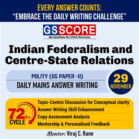 Polity (Indian Federalism and Centre-State Relations) by Viraj C. Rane ...