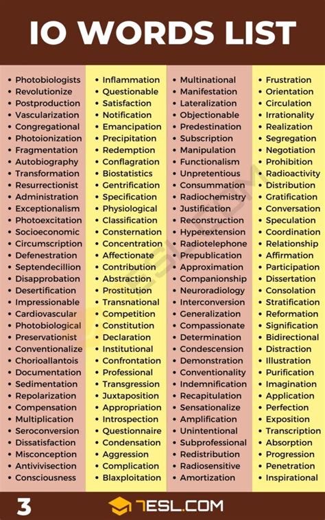 Words with IO (600+ IO Words in English) • 7ESL