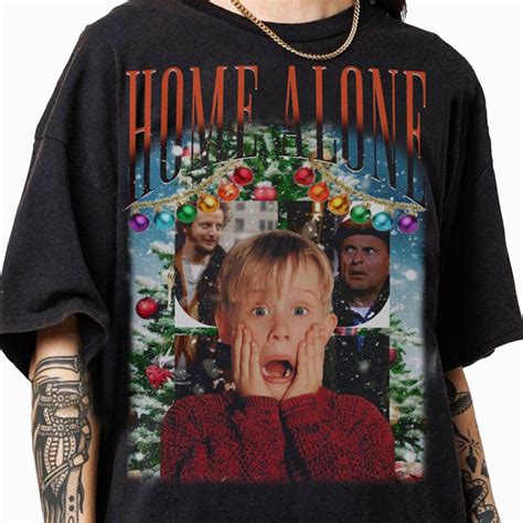Vintage 90s Home Alone T-shirt Retro Christmas Graphic Tee - Etsy