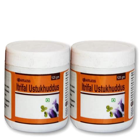 Afflatus Unani Itrifal Ustukhuddus | Improves Digestion- 125gm (Pack of ...