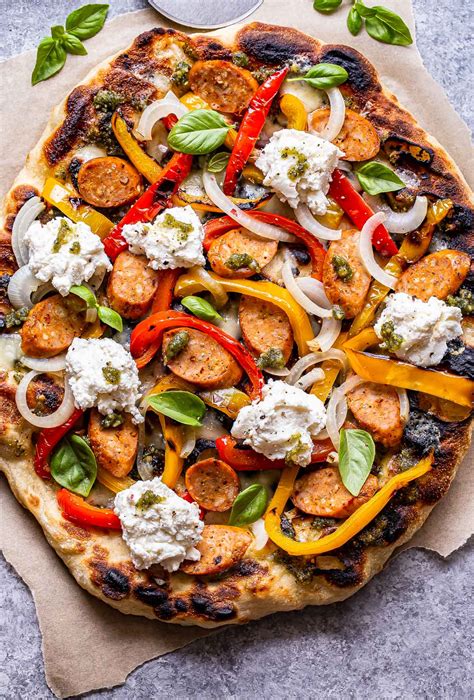 Italian Sausage And Peppers Pizza