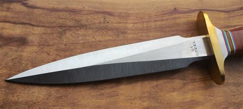 Double edge knife O1 high carbon steel – Shingcrafts