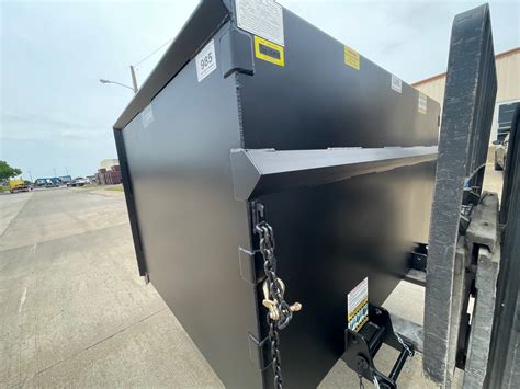 Star Industries 1430 Heavy Duty Trash Hopper (4'X5'X7' Forklift Attach