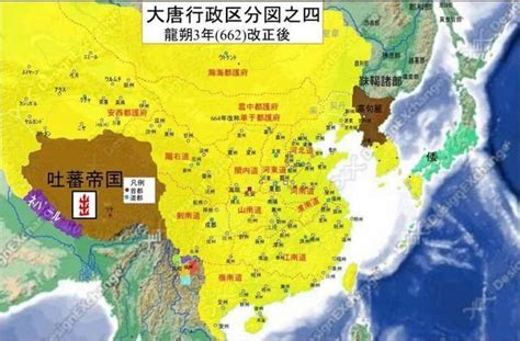 为什么日本人画的唐朝地图会包含九州岛？原来是这一仗被打疼了_王朝