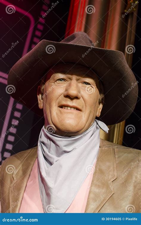 John Wayne Sculpture In Front Of The John Wayne Birthplace Museum ...