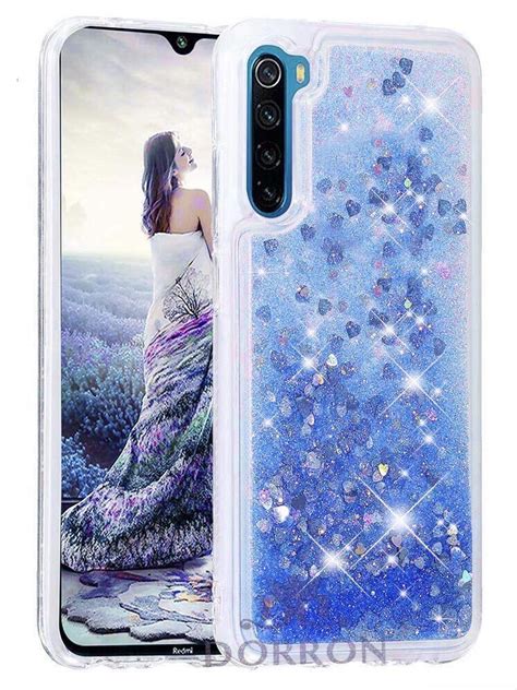 DORRON iAccessories Glitter Bling Quicksand Liquid Waterfall Girls Soft ...
