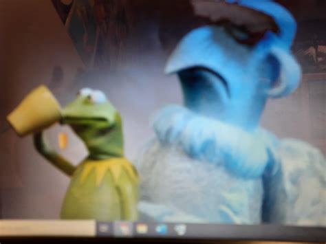 They redid the Kermit drinking tea meme in muppets now! | Scrolller