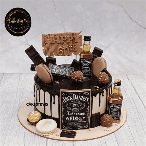 Elegant Boss Choco Luxe | 60th Birthday Chocolate Cake – CAKESTRY15