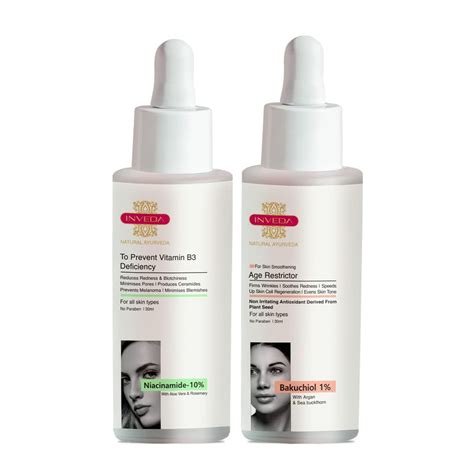 Inveda Age Restrictor with Vitamin B3 Combo, Niacinamide 10% ...
