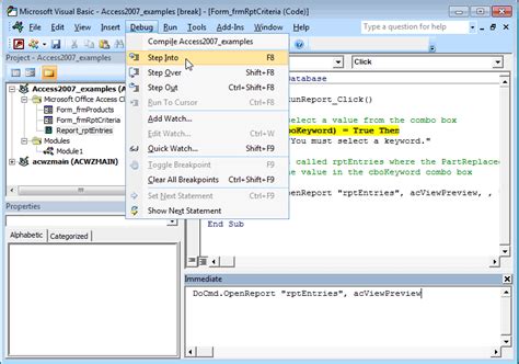 Image result for Access VBA Code