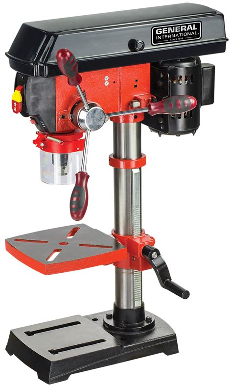 Buy GENERAL INTERNATIONAL 10" Bench Drill Press - 5 Speed Benchtop ...