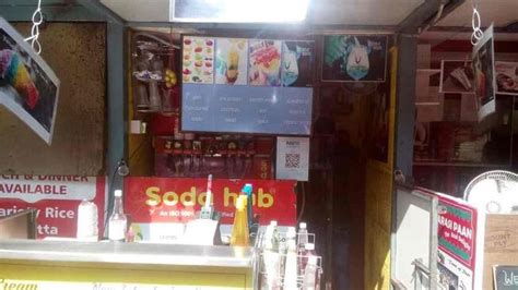 Menu at Soda Hub - OMR Food Street, Chennai