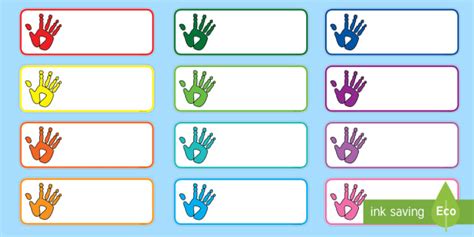 Classroom Drawer Labels FREE - Personalised Name Labels UK