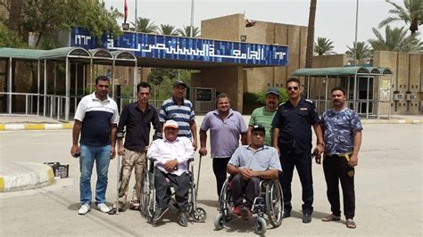 Iraqis with disabilities join forces to build their own wheelchair ramps