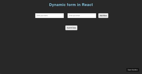 React Dynamic Text Box 的图像结果