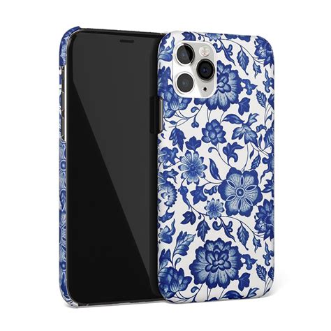 Navy Blue Desi Print | Matte Case – CASEBOOTH