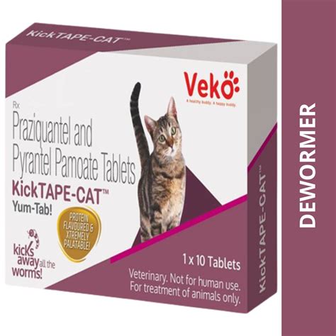 Veko Kick Tape Cat Tablet Dewormer | Buy Online India | Supertails