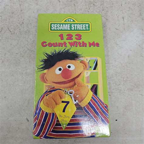 Sesame Street - 1 2 3 Count With Me (VHS, 1997) for sale online | eBay