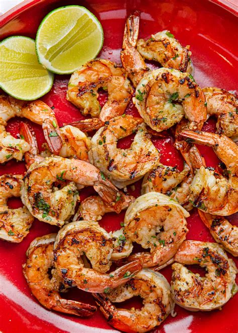 Grilled Cilantro Lime Shrimp Recipe - Dinner, then Dessert