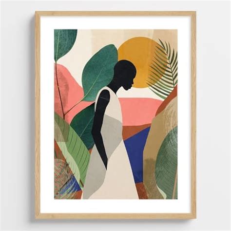 SC CREATIVES Set Of 4 Modern Minimalist Boho Home Wall Decor Painting ...