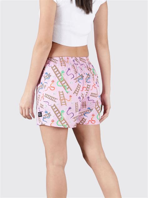Pink Snakes & Lads Women's Boxers - Fun and Comfortable | Whats Down ...