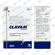 Clavam Dry Syrup 30 ML: Uses, Side Effects & Price | Medkart