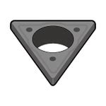 7°/11°Positive Rake Angle, Triangular Tip | ISCAR | MISUMI India