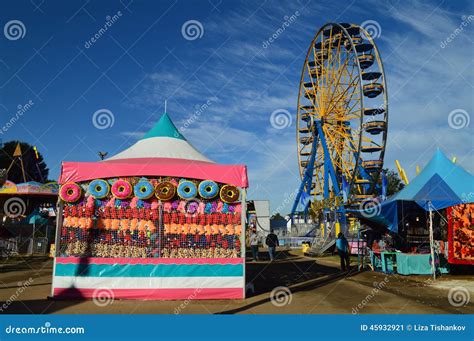 North Carolina State Fair Midway Rides Editorial Photo - Image of ...