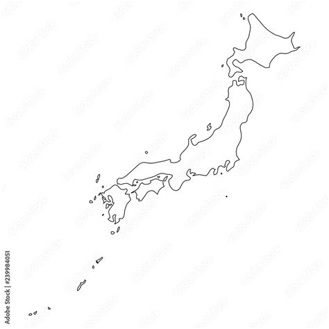Outline Solid Color Map Japan 的图像结果