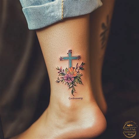 41+ Beautiful Cross Tattoos for Women: Faith, Style & Meaning in 2025 ...