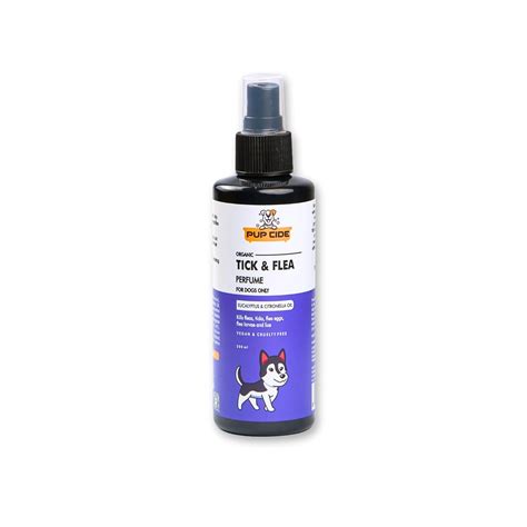 PUPCIDE Tick & Flea Organic Perfume for Dogs of All Breeds | Eucalyptus ...