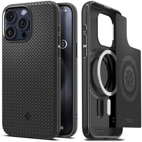 Spigen Rugged Armor Magfit Back Cover Case Compatible with iPhone 15 ...