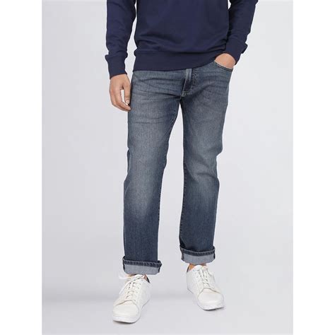 Buy Lee Men Blue Rodeo Regular Fit Mid Rise Jeans Online