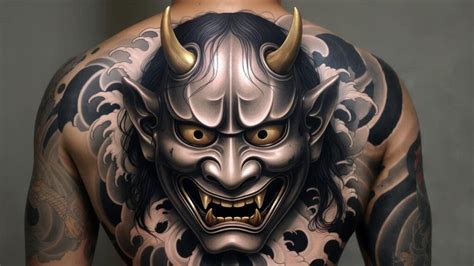 Oni Mask Tattoo Meaning Explained | Tattoo Generator IQ