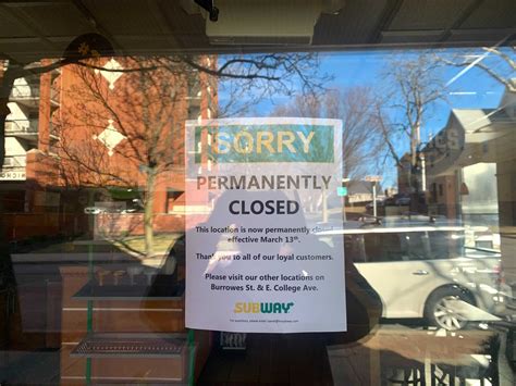 Pugh Street Subway Permanently Closes | Onward State