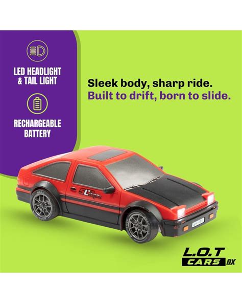 L.O.T Car Flare RC Drift Car / The Street Legend / 4 Wheel Drive / 2.4 ...