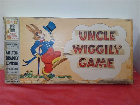Vintage Board Game, Uncle Wiggily Game by Milton Bradley, 1954 - Etsy ...