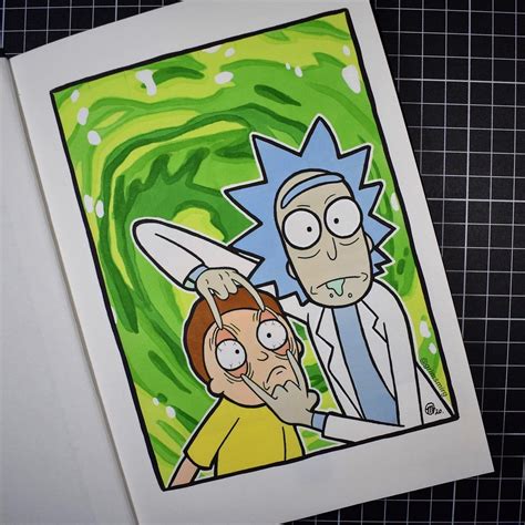 Rick and Morty - Drawing Skill